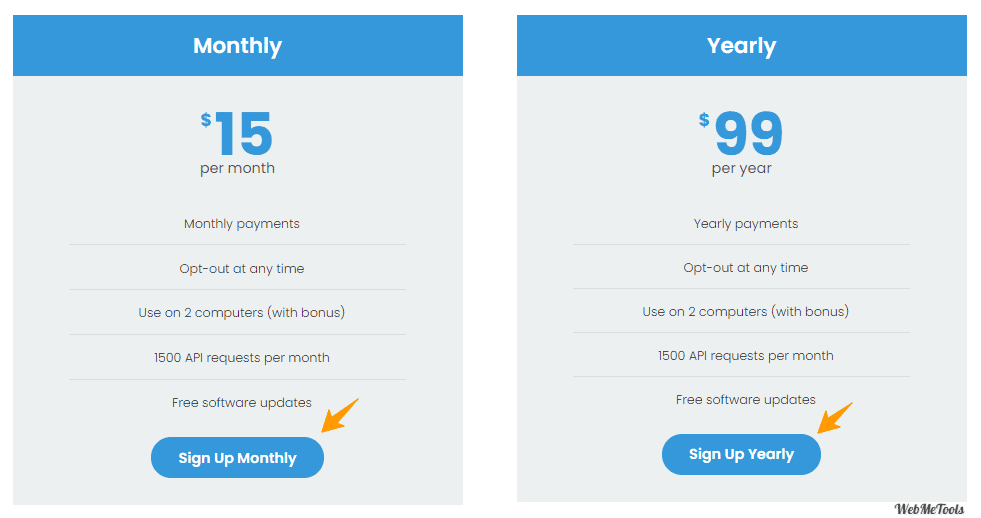 Chimp Rewriter Pricing